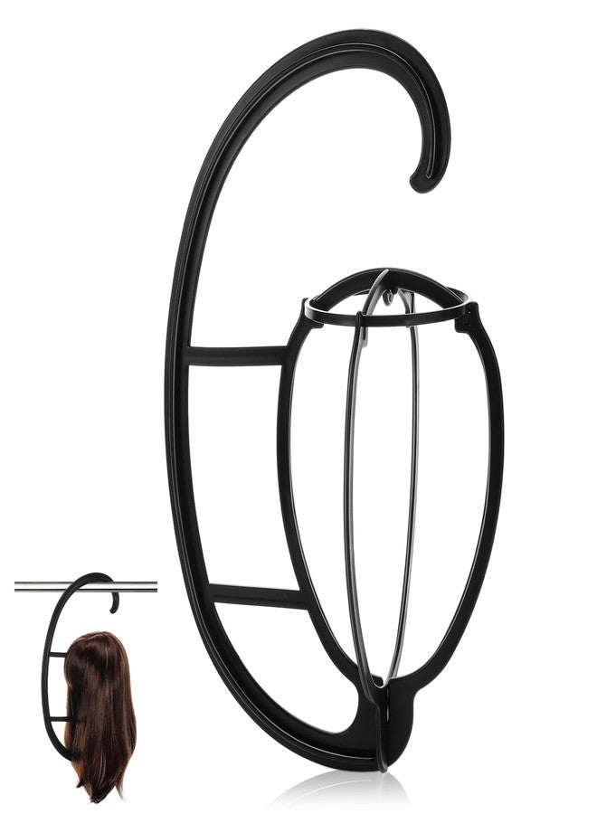obeoby Wig Hanger, Hanging Wig Stand Portable Hanging Stand For Wigs,Traveling - Image 1